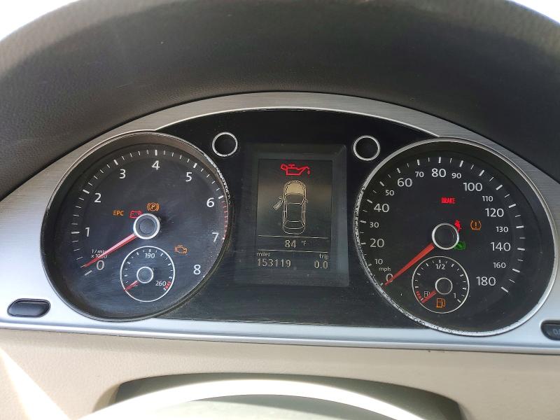 2013 Volkswagen VIN WVWBP7AN2DE500404 COPART salvage auction — FRONT END, Ca - Salvage Certificate, sold $600 on 2026-07-20 (photo 9)
