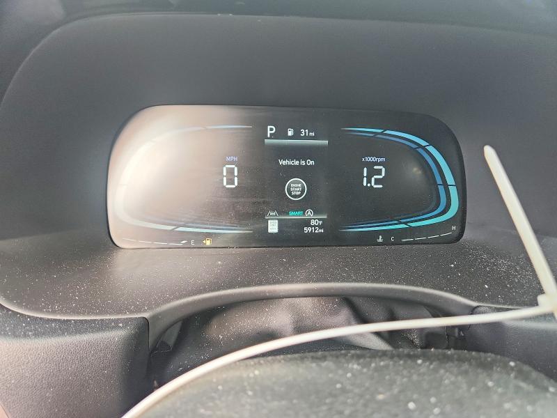 2024 Hyundai Palisade VIN KM8R34GE1RU800640 COPART salvage auction — ROOF, AL - CERT OF TITLE-SALVAGE TITLE, sold $12,300 on 2026-07-07 (photo 9)
