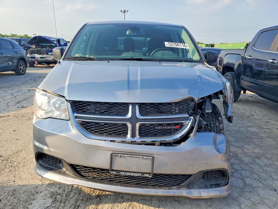 2019 Dodge Caravan VIN 2C4RDGBG8KR805607 COPART salvage auction — FRONT END, Il - Salvage Certificate, sold $2,050 on 2026-07-02 (photo 5)