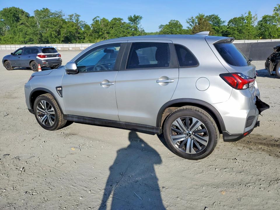 2020 Mitsubishi Outlander VIN JA4AP3AU6LU019565 COPART salvage auction — REAR END, Sc - Certificate Of Title (P), sold $5,900 on 2026-07-06 (photo 2)