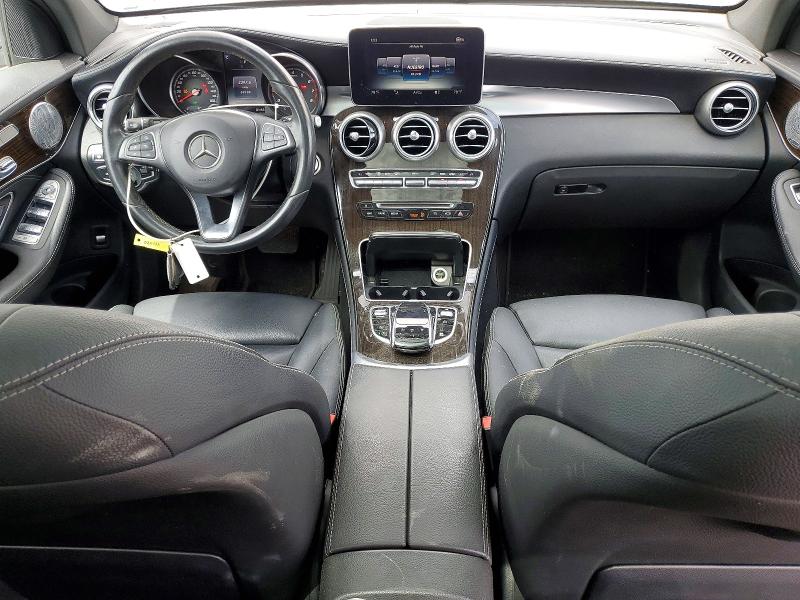 2018 Mercedes-benz Glc VIN WDC0G4KB5JV020373 COPART salvage auction — FRONT END, Ca - Salvage Certificate, sold $9,500 on 2026-07-24 (photo 8)