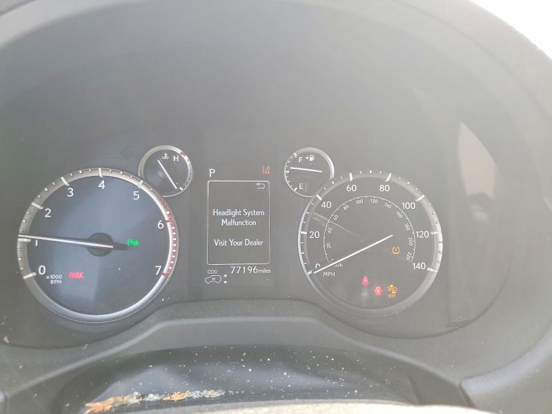 2020 Lexus Gx VIN JTJGM7BX6L5260896 COPART salvage auction — FRONT END, Sc - Cert Of Title-Salvage, sold $22,200 on 2026-07-06 (photo 9)