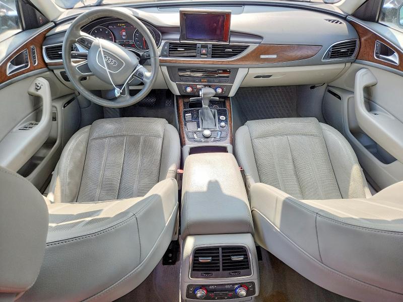 2012 Audi A6 VIN WAUHGAFC8CN077970 COPART salvage auction — FRONT END, Id - Salvage Certificate Of Title, sold $1,350 on 2026-07-24 (photo 8)