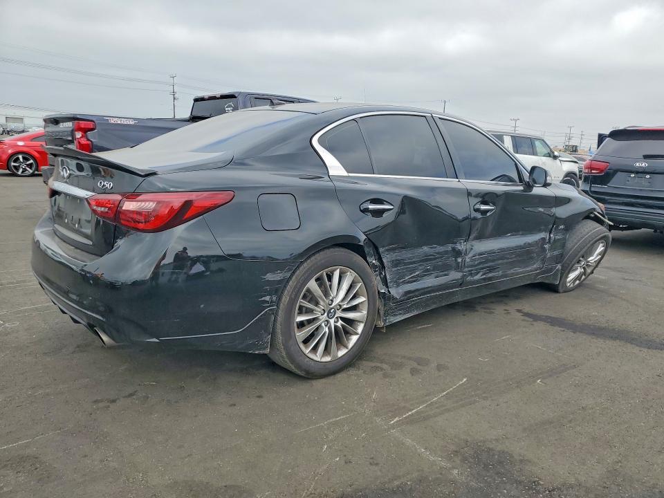 2019 Infiniti VIN JN1EV7AP9KM514391 COPART salvage auction — SIDE, Ca - Salvage Certificate, sold $4,350 on 2026-07-27 (photo 3)