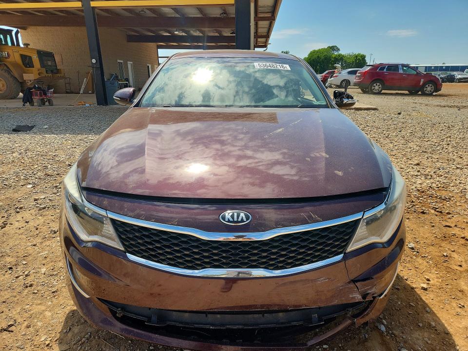 2016 Kia Optima VIN 5XXGT4L37GG084099 COPART salvage auction — SIDE, AL - CERT OF TITLE-SALVAGE TITLE, sold $425 on 2026-07-29 (photo 5)