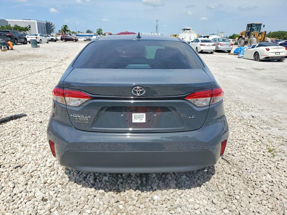2025 Toyota Corolla VIN 5YFB4MDE0SP259252 COPART salvage auction — FRONT END, Fl - Certificate Of Destruction, sold $1,600 on 2026-07-21 (photo 6)
