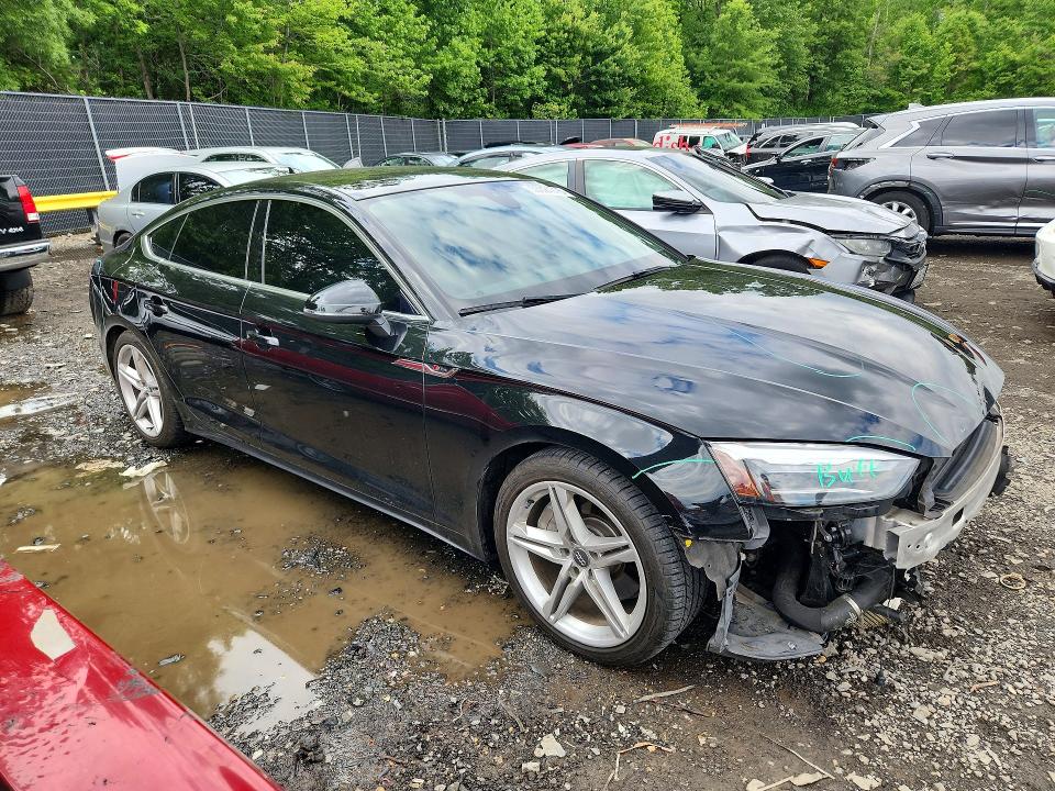 2021 Audi VIN WAUDACF54MA017206 COPART salvage auction — FRONT END, Md - Cert Of Salvage > 75% Damage, sold $9,500 on 2026-07-24 (photo 4)