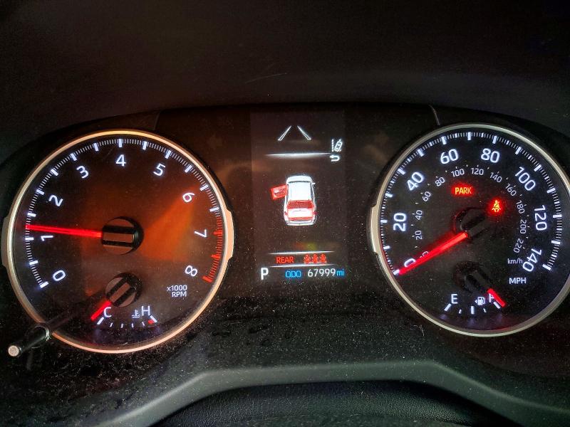 2019 Toyota Rav 4 VIN JTMG1RFVXKD015538 COPART salvage auction — REAR END, Il - Salvage Certificate, sold $10,200 on 2026-07-27 (photo 9)