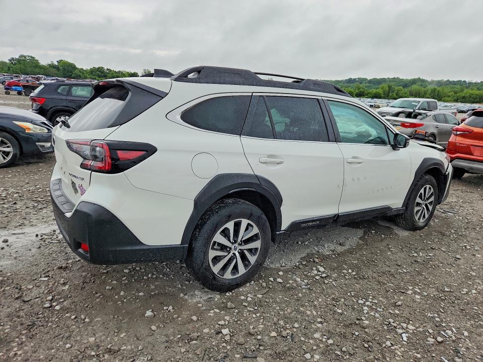 2025 Subaru Outback VIN 4S4BTACC0S3208727 COPART salvage auction — FRONT END, Mo - Salvage Certificate Of Title, sold $7,600 on 2026-09-03 (photo 3)