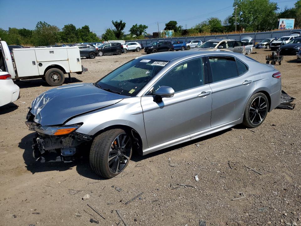 2020 Toyota Camry VIN 4T1K61AK8LU311956 COPART salvage auction — FRONT END, Il - Certificate Of Title (P), sold $6,100 on 2026-07-06 (photo 1)