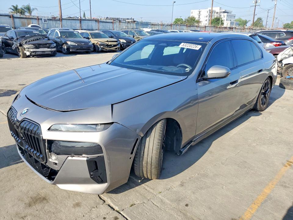 2024 BMW I7 VIN WBY53EJ0XRCP46331 — COPART salvage auction photo