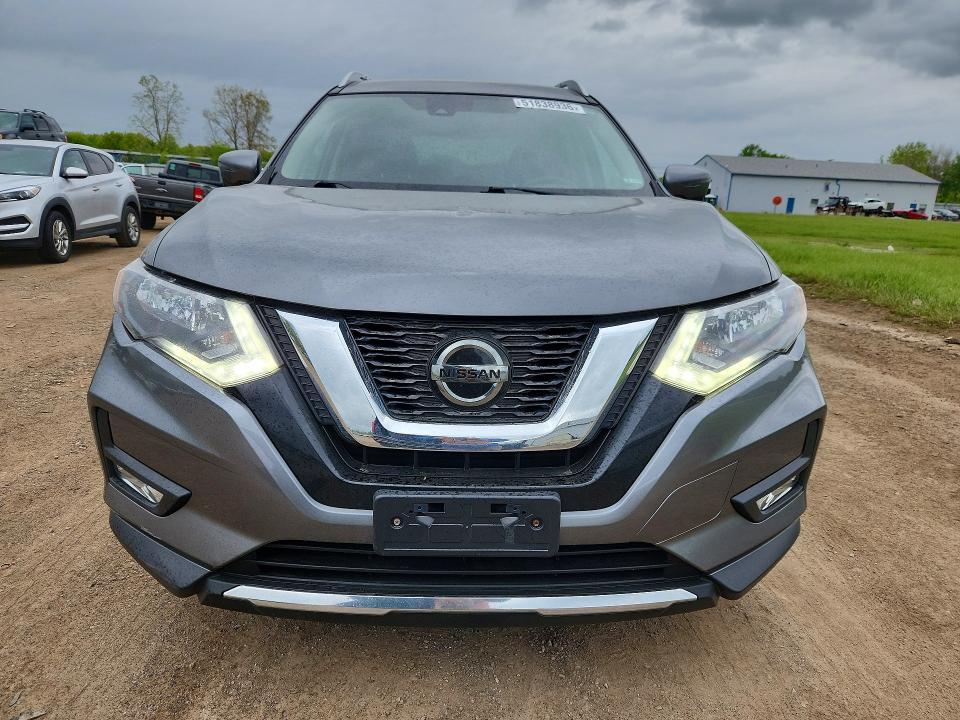 2018 Nissan Rogue VIN JN8AT2MV8JW317508 COPART salvage auction — HAIL, OH - CERT OF TITLE-SALVAGE, sold $3,600 on 2026-07-13 (photo 5)