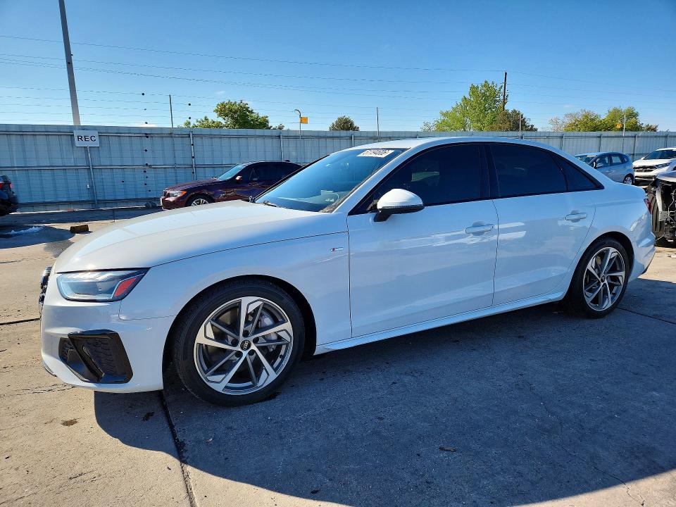 2021 Audi VIN WAUEAAF4XMA065146 COPART salvage auction — REAR END, CO - PUBLIC - SALVAGE TITLE, sold $13,400 on 2026-08-03 (photo 1)