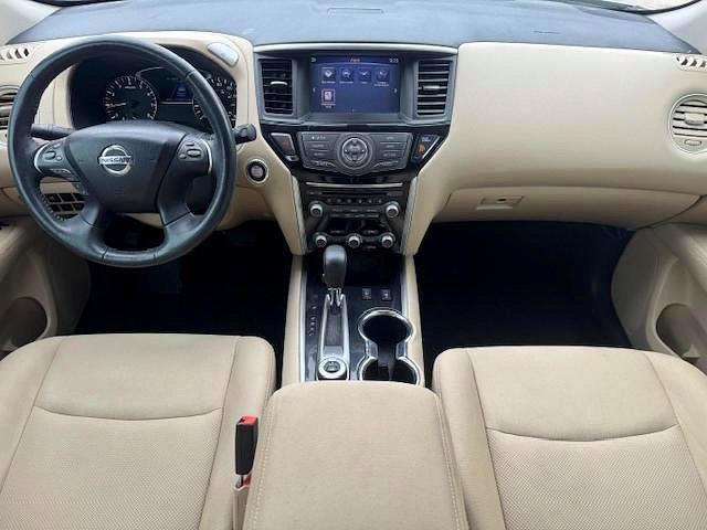 2017 Nissan Pathfinder sv VIN 5N1DR2MM1HC627750 COPART salvage auction — WATER/FLOOD, Fl - Certificate Of Destruction (P), sold $4,900 on 2026-07-09 (photo 8)