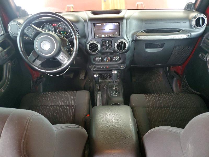 2012 Jeep Wrangler / VIN 1C4BJWDG9CL184177 COPART salvage auction — MECHANICAL, Mt - Certificate Of Title, sold $3,300 on 2026-07-09 (photo 8)