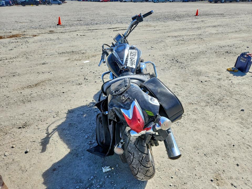2009 Yamaha Xvs950 VIN JYAVN01EX9A005338 COPART salvage auction — REAR END, Co - Bill Of Sale-Parts Only, sold $550 on 2026-07-07 (photo 4)