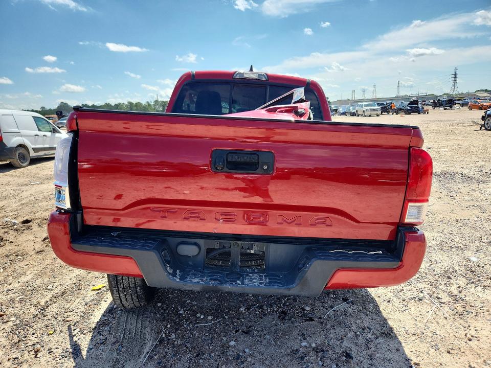 2016 Toyota Tacoma VIN 5TFAX5GN4GX066499 COPART salvage auction — ROLLOVER, Tx - Salvage Vehicle Title, sold $150 on 2026-07-24 (photo 6)