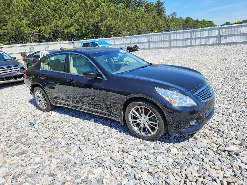 2012 Infiniti G VIN JN1CV6AR4CM972926 COPART salvage auction — REAR END, Ga - Cert Of Title-Salvage, sold $4,050 on 2026-07-28 (photo 4)