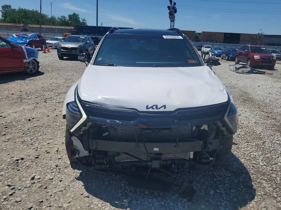 2025 Kia Sportage VIN 5XYK7CDF8SG260146 COPART salvage auction — FRONT END, Oh - Cert Of Title-Salvage, sold $250 on 2026-07-24 (photo 5)