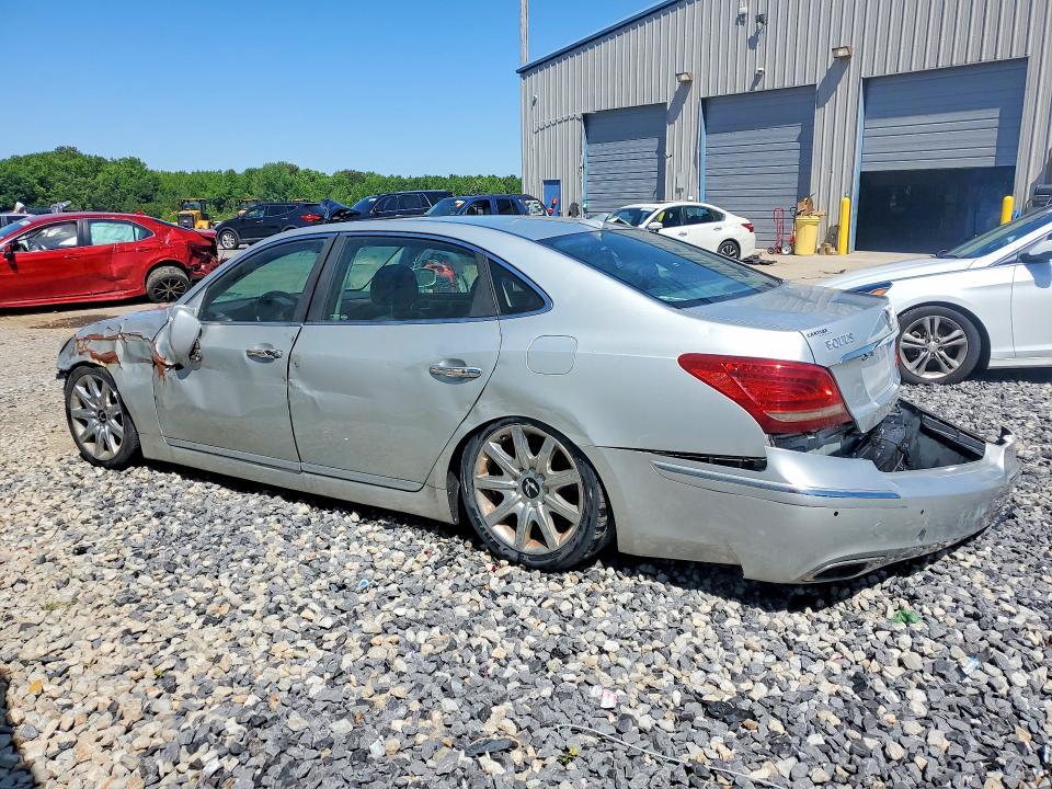 2011 Hyundai Equus VIN KMHGH4JF2BU029055 COPART salvage auction — ALL OVER, AR - CERTIFICATE OF TITLE, sold $175 on 2026-07-09 (photo 2)