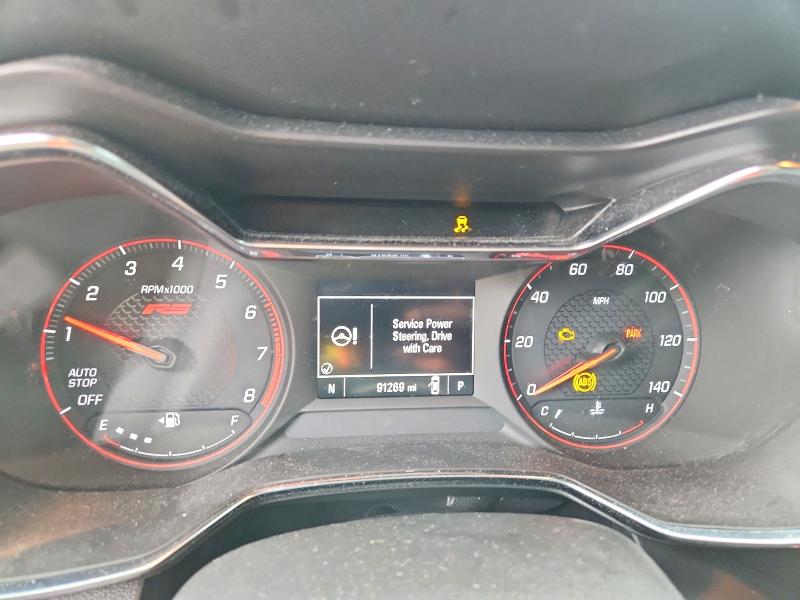 2022 Chevrolet Trailblazer VIN KL79MTSLXNB025307 COPART salvage auction — FRONT END, GA - CERT OF TITLE-SALVAGE, sold $3,200 on 2026-07-31 (photo 9)