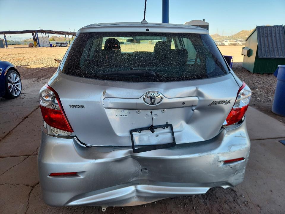 2010 Toyota Matrix VIN 2T1KU4EE6AC349406 COPART salvage auction — REAR END, Az - Cert Of Title - Salvage, sold $1,900 on 2026-07-02 (photo 6)