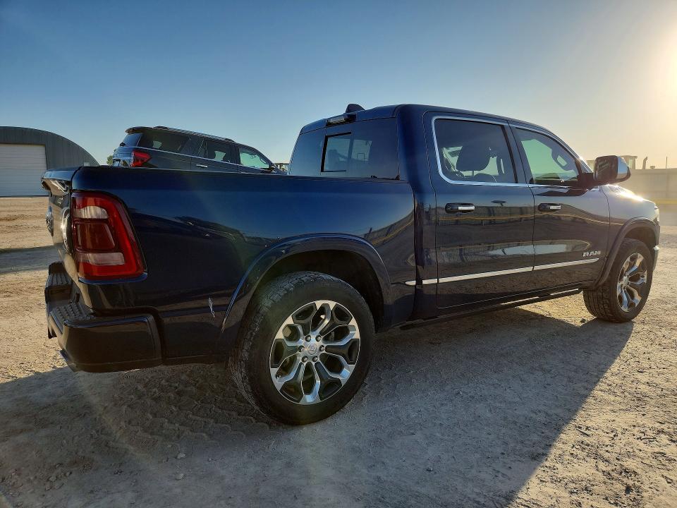 2021 Ram 1500 VIN 1C6SRFHM9MN683339 COPART salvage auction — HAIL, KS - CERT OF TITLE-SALVAGE, sold $10,500 on 2026-07-29 (photo 3)