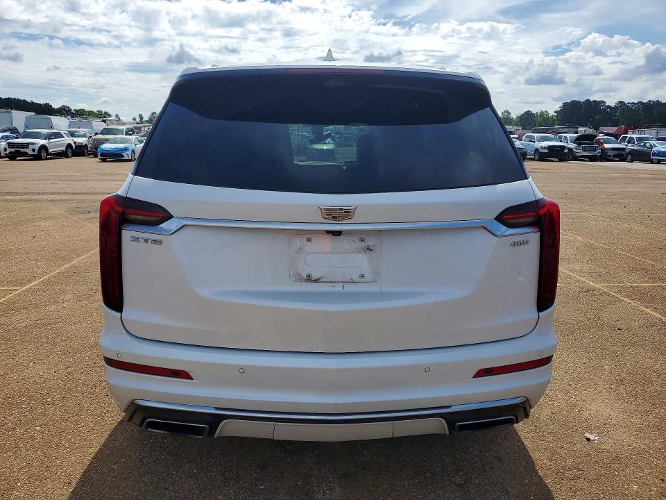 2021 Cadillac Xt6 VIN 1GYKPCRS5MZ198094 COPART salvage auction — FRONT END, TX - SALVAGE VEHICLE TITLE, sold $3,300 on 2026-07-27 (photo 6)