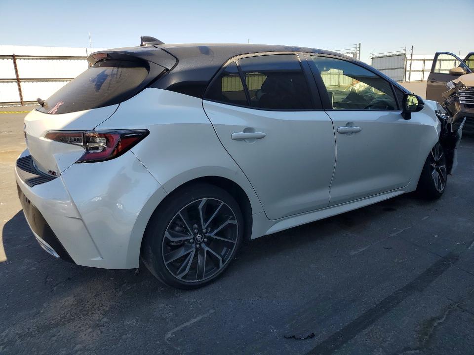 2021 Toyota Corolla VIN JTNC4MBE1M3136543 COPART salvage auction — FRONT END, Ca - Salvage Certificate, sold $2,750 on 2026-07-09 (photo 3)
