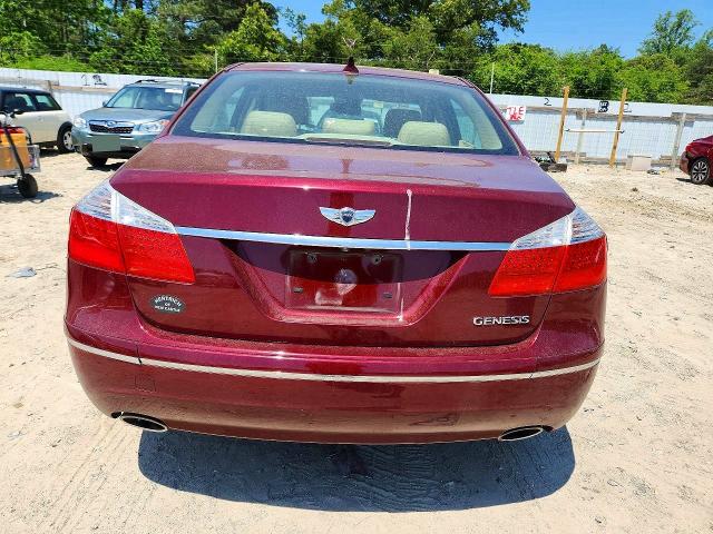 2011 Hyundai Genesis VIN KMHGC4DE4BU124573 COPART salvage auction — FRONT END, Md - Cert Of Salvage > 75% Damage, sold $350 on 2026-07-07 (photo 6)