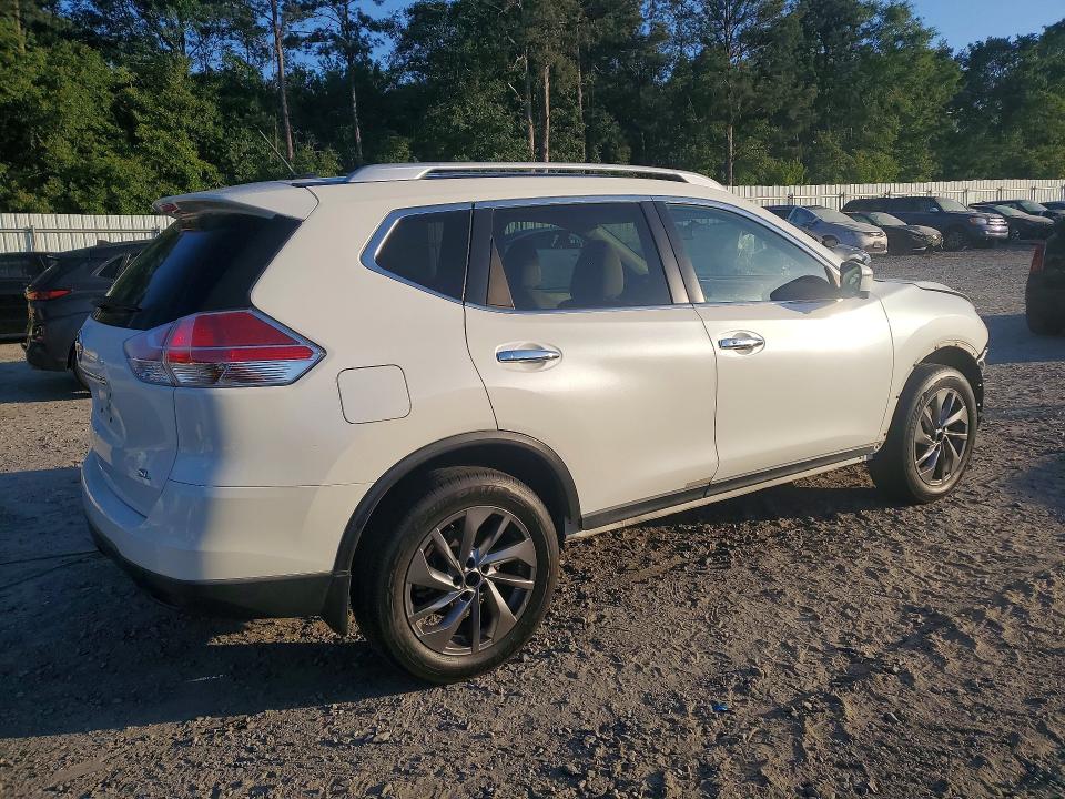 2016 Nissan Rogue VIN KNMAT2MT6GP704295 COPART salvage auction — FRONT END, Ga - Cert Of Title-Salvage, sold $3,000 on 2026-07-07 (photo 3)