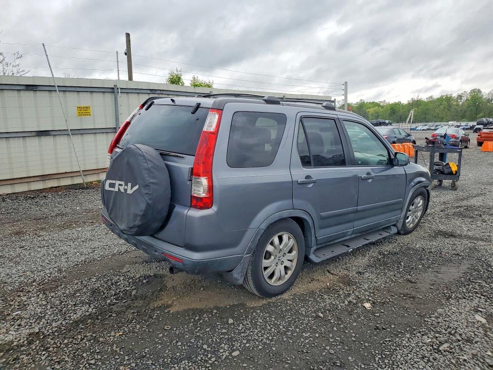 2006 Honda Cr-v VIN JHLRD78996C002654 COPART salvage auction — FRONT END, Nj - Cert Of Title-Salvage, sold $375 on 2026-07-21 (photo 3)