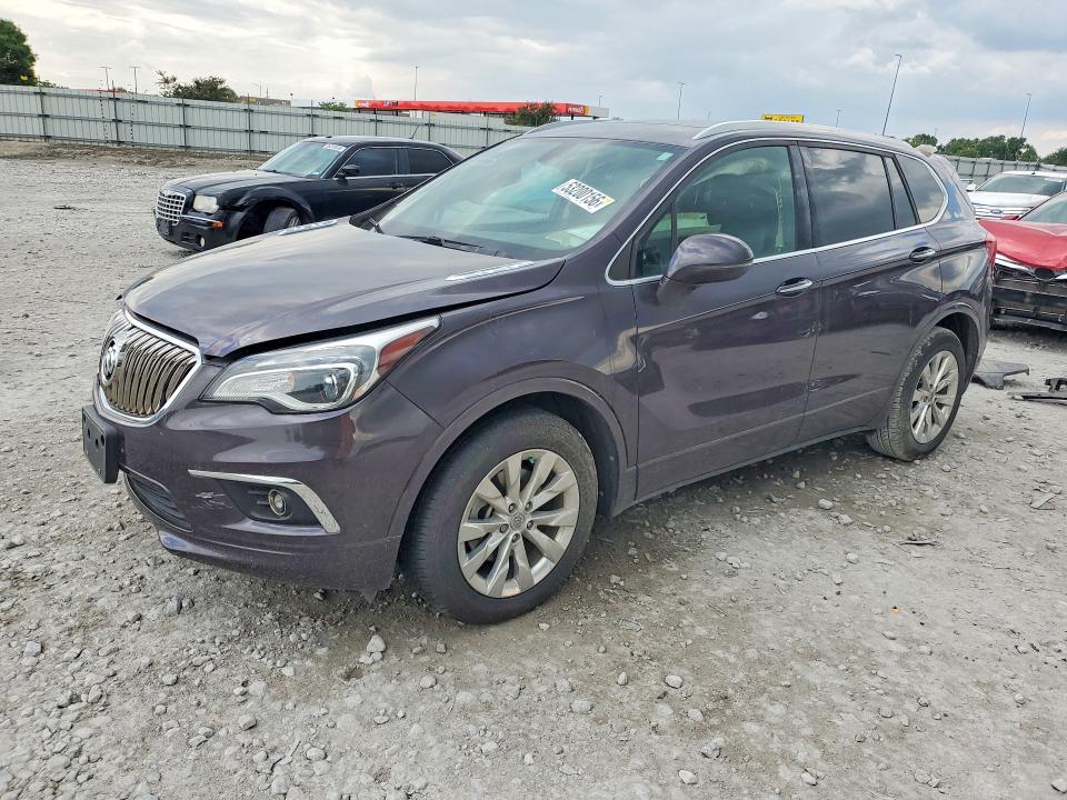 2018 Buick Envision VIN LRBFX1SA9JD008320 COPART salvage auction — FRONT END, Il - Salvage Certificate, sold $2,000 on 2026-07-15 (photo 1)