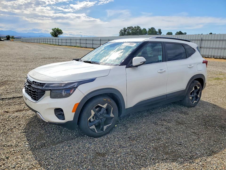 2024 Kia Seltos VIN KNDER2AAXR7649226 COPART salvage auction — FRONT END, Salvage Title, sold $7,200 on 2026-07-17 (photo 1)