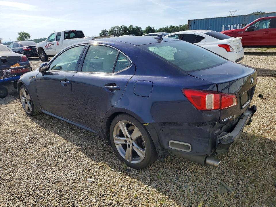 2011 Lexus Is 250 VIN JTHBF5C2XB5145813 COPART salvage auction — REAR END, CA - SALVAGE CERTIFICATE, sold $2,550 on 2026-07-17 (photo 2)
