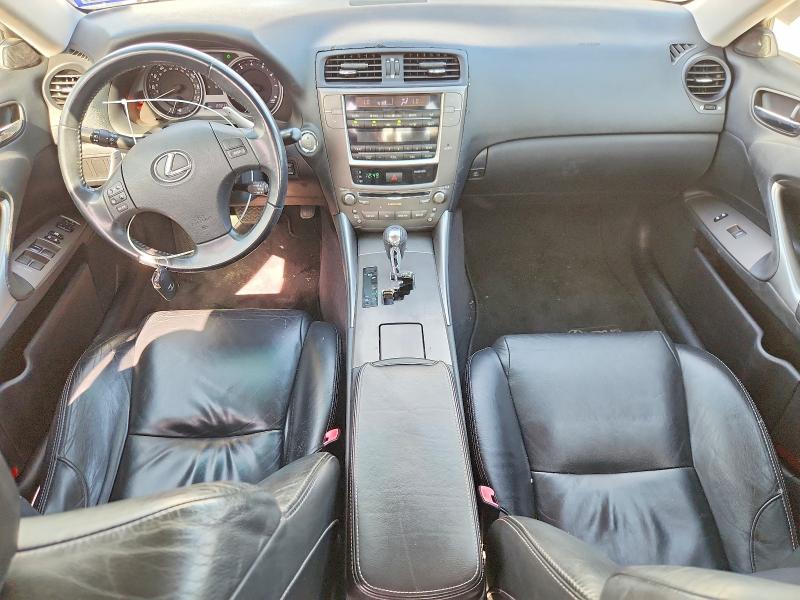 2009 Lexus Is VIN JTHBK262695106183 COPART salvage auction — FRONT END, Tx - Salvage Vehicle Title, sold $3,550 on 2026-07-02 (photo 8)
