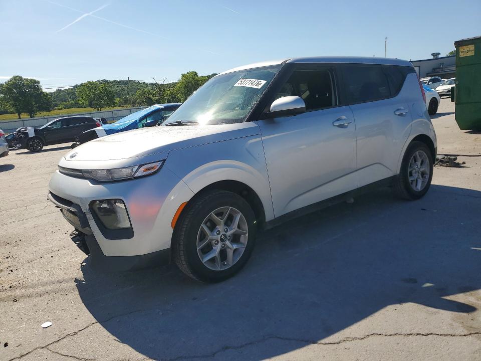 2020 Kia Soul VIN KNDJ23AU6L7019892 COPART salvage auction — FRONT END, Tn - Salvage Certificate, sold $1,800 on 2026-07-15 (photo 1)