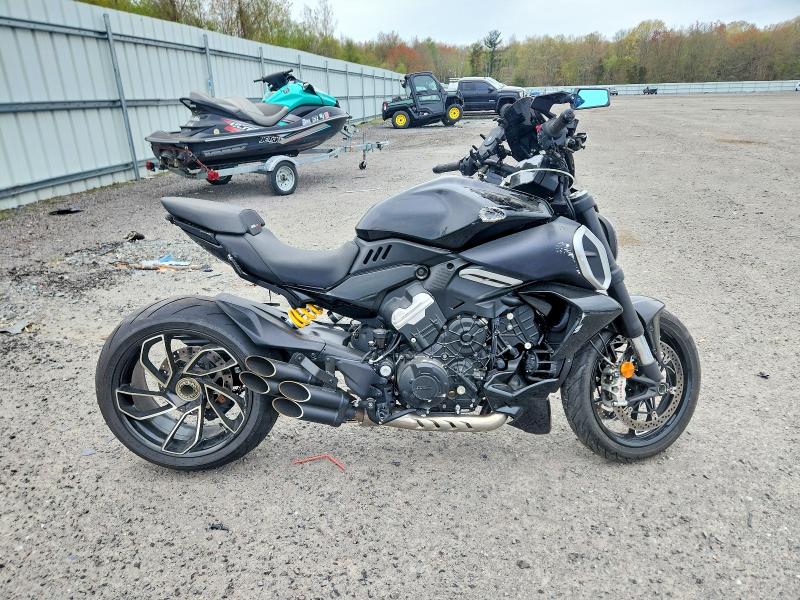 2023 Ducati Diavel VIN ZDMGAR1W1PB000563 COPART salvage auction — SIDE, Ma - Cert Of Title-Salvage, sold $4,950 on 2026-08-05 (photo 1)
