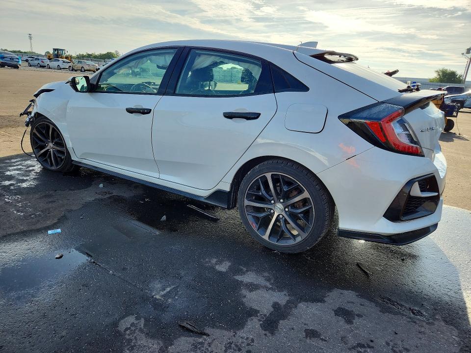 2021 Honda Civic VIN SHHFK7H9XMU407930 COPART salvage auction — FRONT END, Fl - Certificate Of Destruction, sold $2,750 on 2026-07-18 (photo 2)