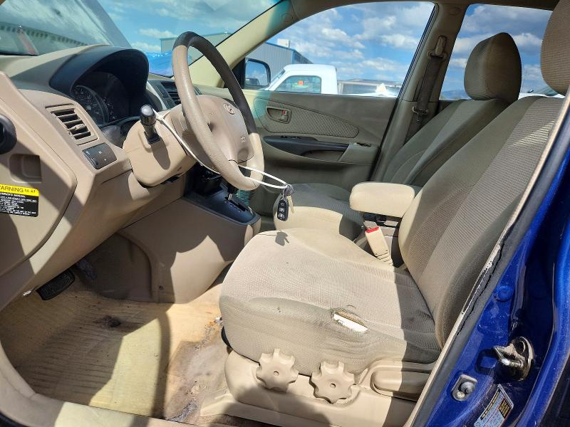 2006 Hyundai Tucson VIN KM8JM12B76U338604 COPART salvage auction — MECHANICAL, Az - Certificate Of Title, sold $325 on 2026-07-14 (photo 7)