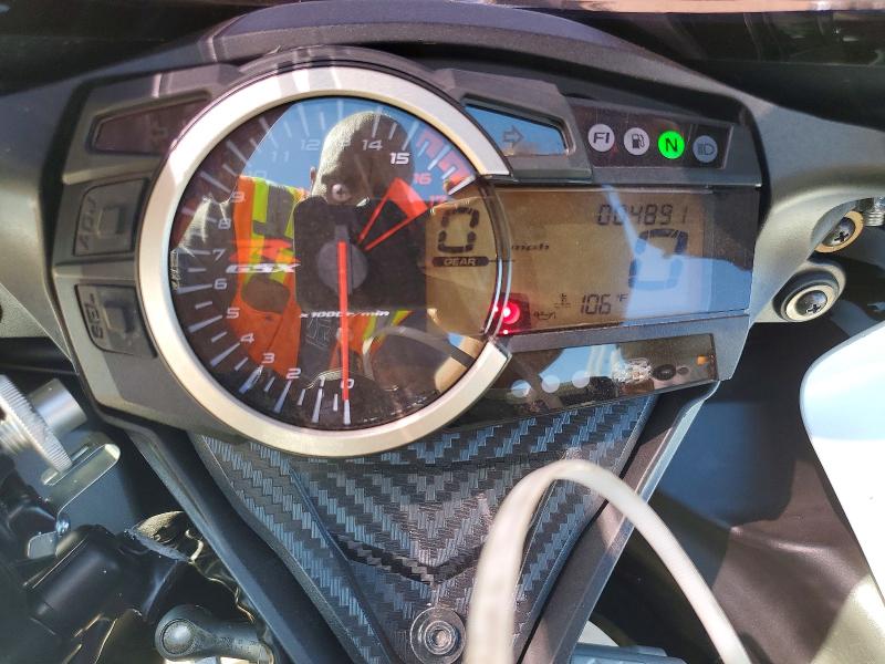 2025 Suzuki Gsx-r600 VIN JS1GN7FA9S7100546 COPART salvage auction — ALL OVER, Az - Cert Of Title - Salvage, sold $3,200 on 2026-07-02 (photo 7)