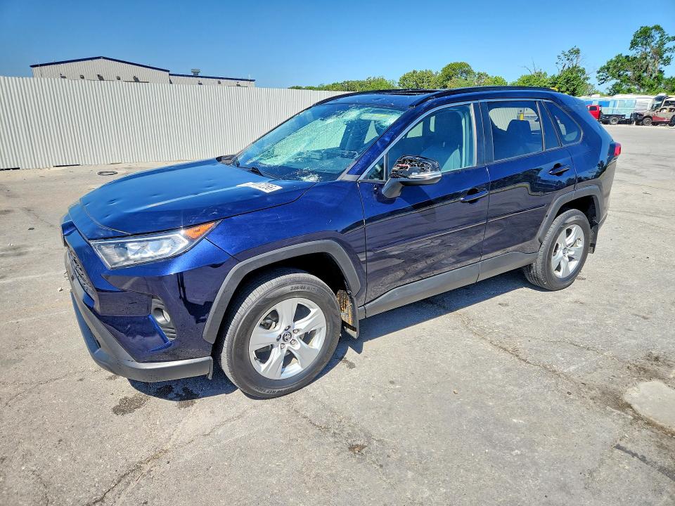 2020 Toyota Rav 4 VIN 2T3P1RFV1LW135992 COPART salvage auction — HAIL, MO - SALVAGE CERTIFICATE OF TITLE, sold $8,100 on 2026-07-29 (photo 1)