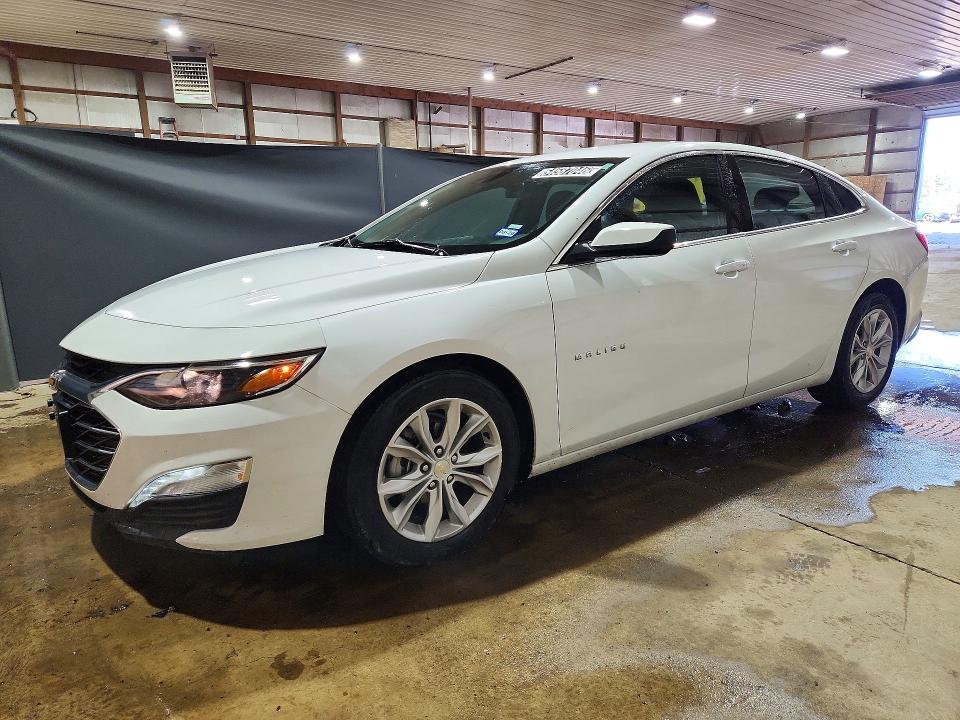 2025 Chevrolet Malibu limited VIN 1G1ZD5ST7SF126364 COPART salvage auction — HAIL, OH - CERTIFICATE OF TITLE (P), sold $11,800 on 2026-08-03 (photo 1)
