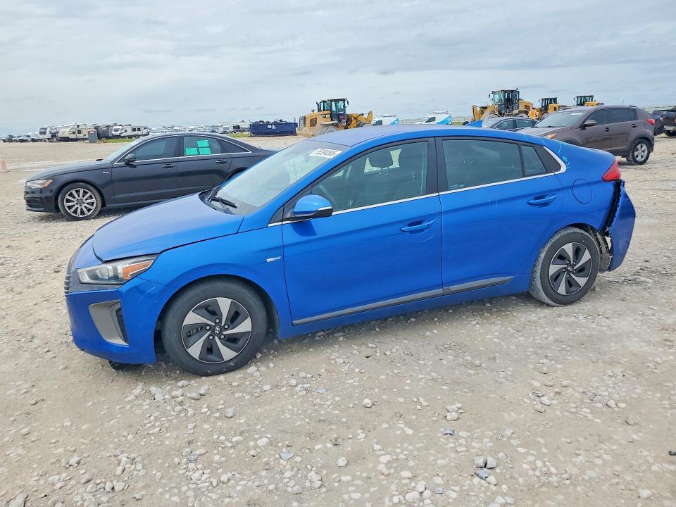 2018 Hyundai Ioniq VIN KMHC75LC8JU074865 COPART salvage auction — REAR END, Tx - Salvage Vehicle Title, sold $80 on 2026-07-23 (photo 1)