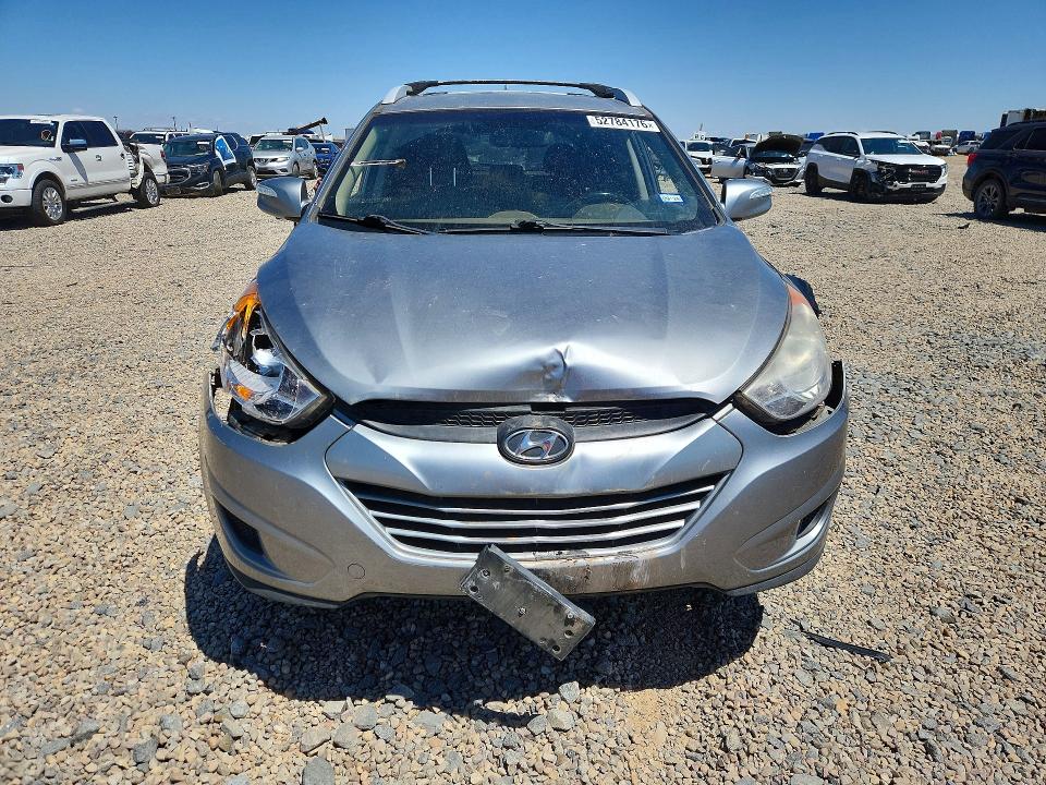 2012 Hyundai Tucson VIN KM8JU3AC7CU340192 COPART salvage auction — FRONT END, Tx - Salvage Vehicle Title, sold $1,100 on 2026-07-14 (photo 5)