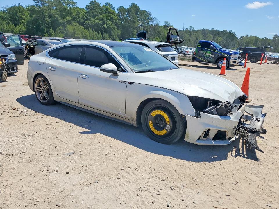 2018 Audi A5 VIN WAUENCF55JA128559 COPART salvage auction — FRONT END, Sc - Cert Of Title-Salvage, sold $3,200 on 2026-07-13 (photo 4)