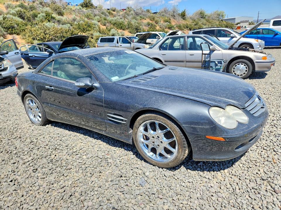2003 Mercedes-benz Sl-klasse VIN WDBSK75F43F007462 COPART salvage auction — SIDE, Nv - Salvage Title, sold $1,150 on 2026-07-23 (photo 4)