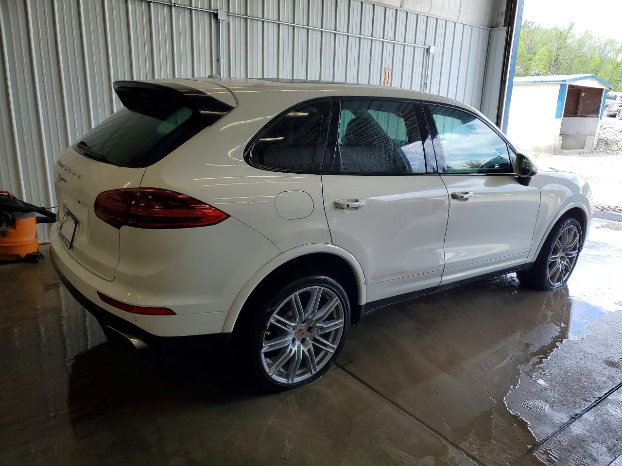 2018 Porsche Cayenne VIN WP1AA2A22JKA07176 COPART salvage auction — Side, PA - CERT OF TITLE, sold $9,100 on 2026-07-01 (photo 3)