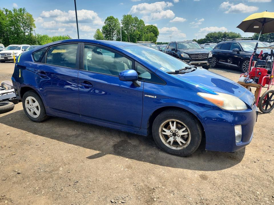 2010 Toyota Prius VIN JTDKN3DU7A0135888 COPART salvage auction — REAR END, Ma - Cert Of Title-Salvage, sold $825 on 2026-07-09 (photo 4)
