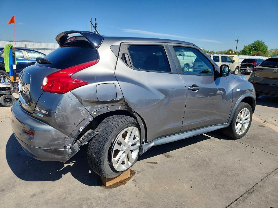 2013 Nissan Juke VIN JN8AF5MVXDT212340 COPART salvage auction — REAR END, Co - Salvage Title, sold $475 on 2026-07-08 (photo 3)